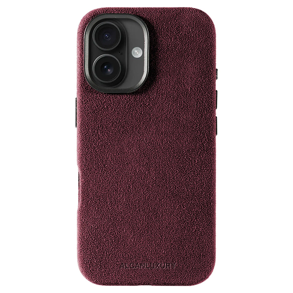iPhone 15 Pro Max - Alcantara Case - Wine Red