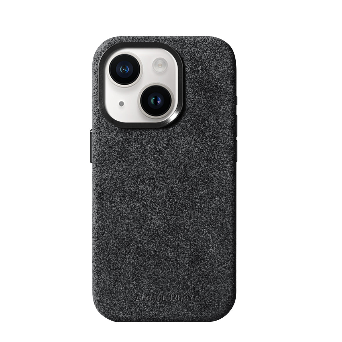 iPhone 15 - Alcantara Case - Space Grey