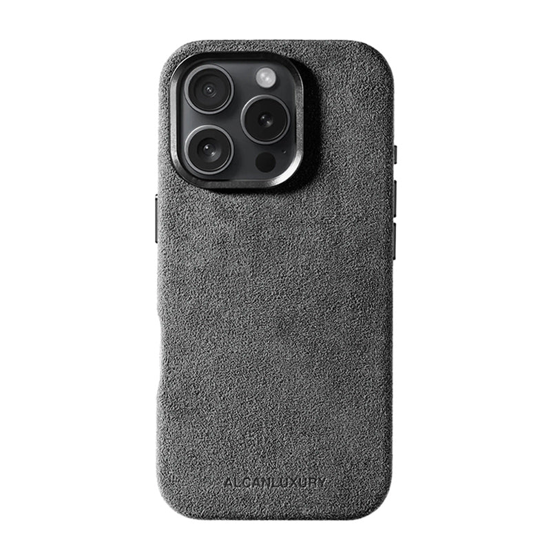iPhone 16 Pro - Alcantara Case - Nardo Grey