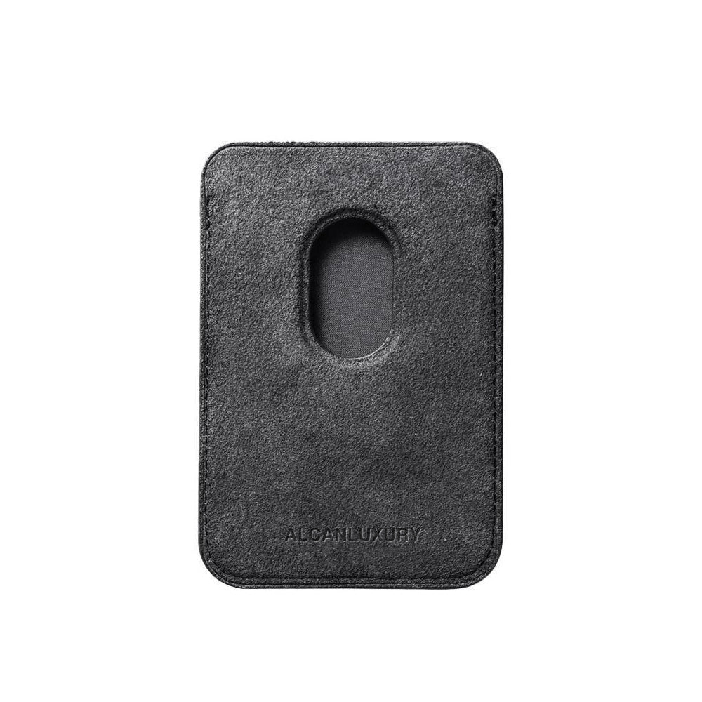 Alcantara MagSafe Wallet - Space Grey