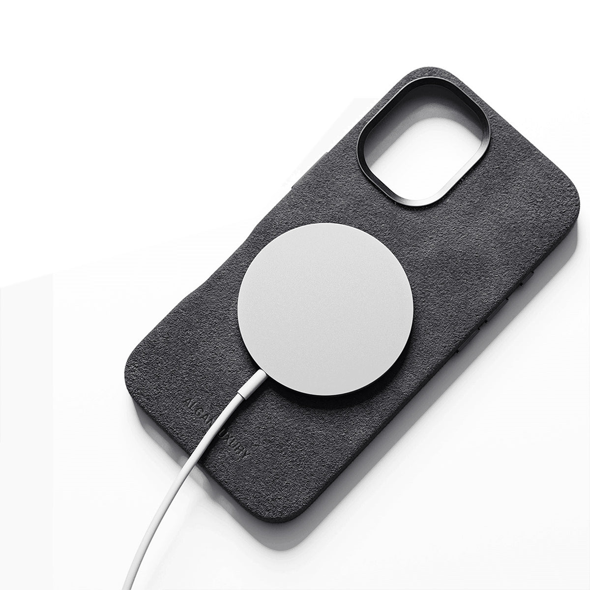 iPhone 16 - Alcantara Case - Space Grey