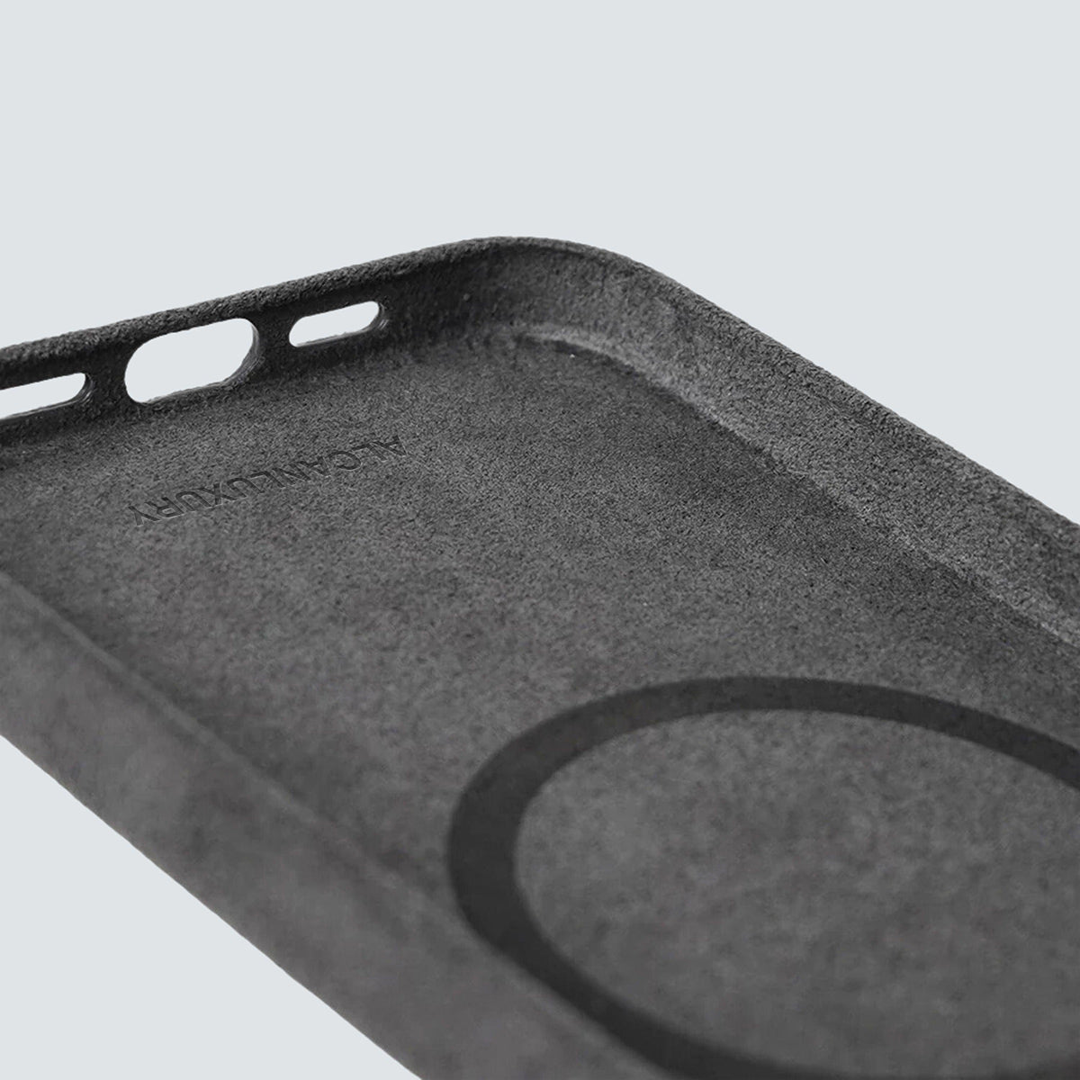 iPhone 13 Pro - Alcantara Case - Space Grey