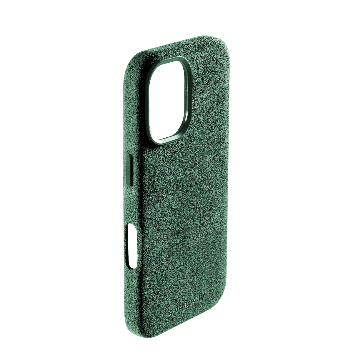 iPhone 16 Plus - Alcantara Case - Midnight Green