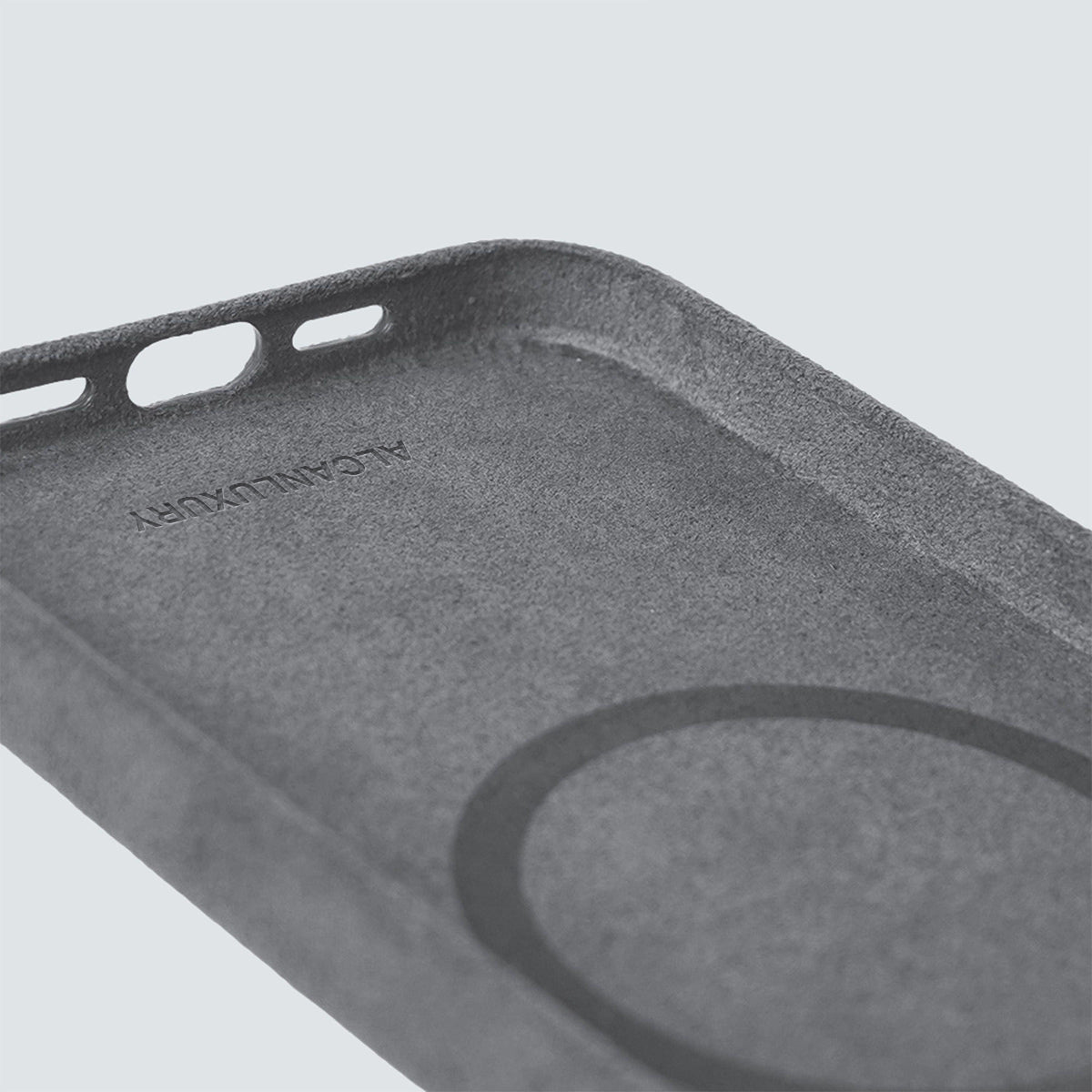 iPhone 14 Pro Max - Alcantara Case - Nardo Grey