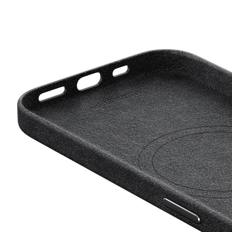 iPhone 15 Pro - Alcantara Case - Space Grey