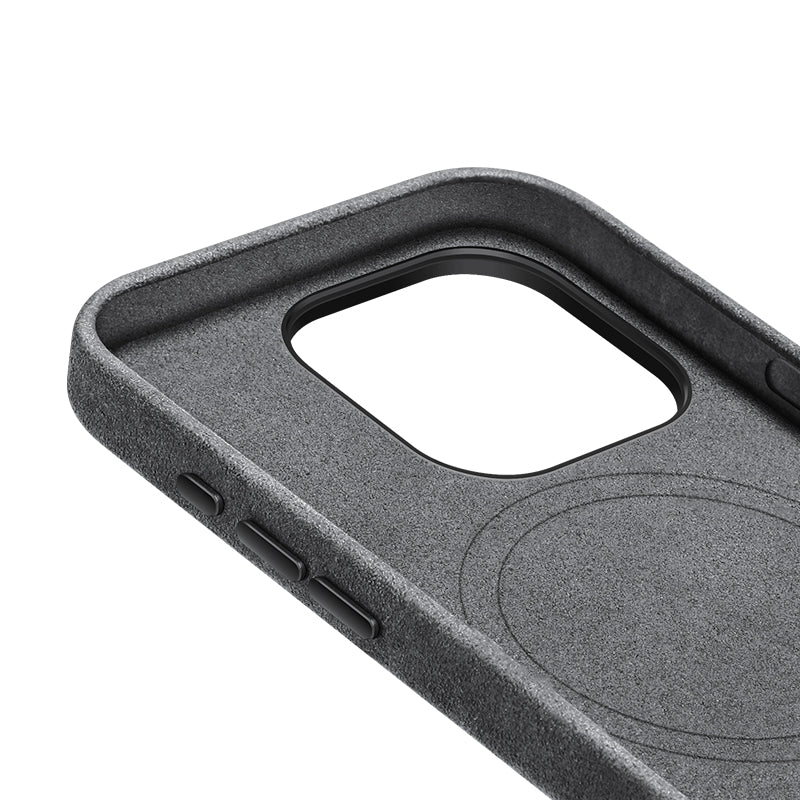 iPhone 16 Pro Max - Alcantara Case - Nardo Grey