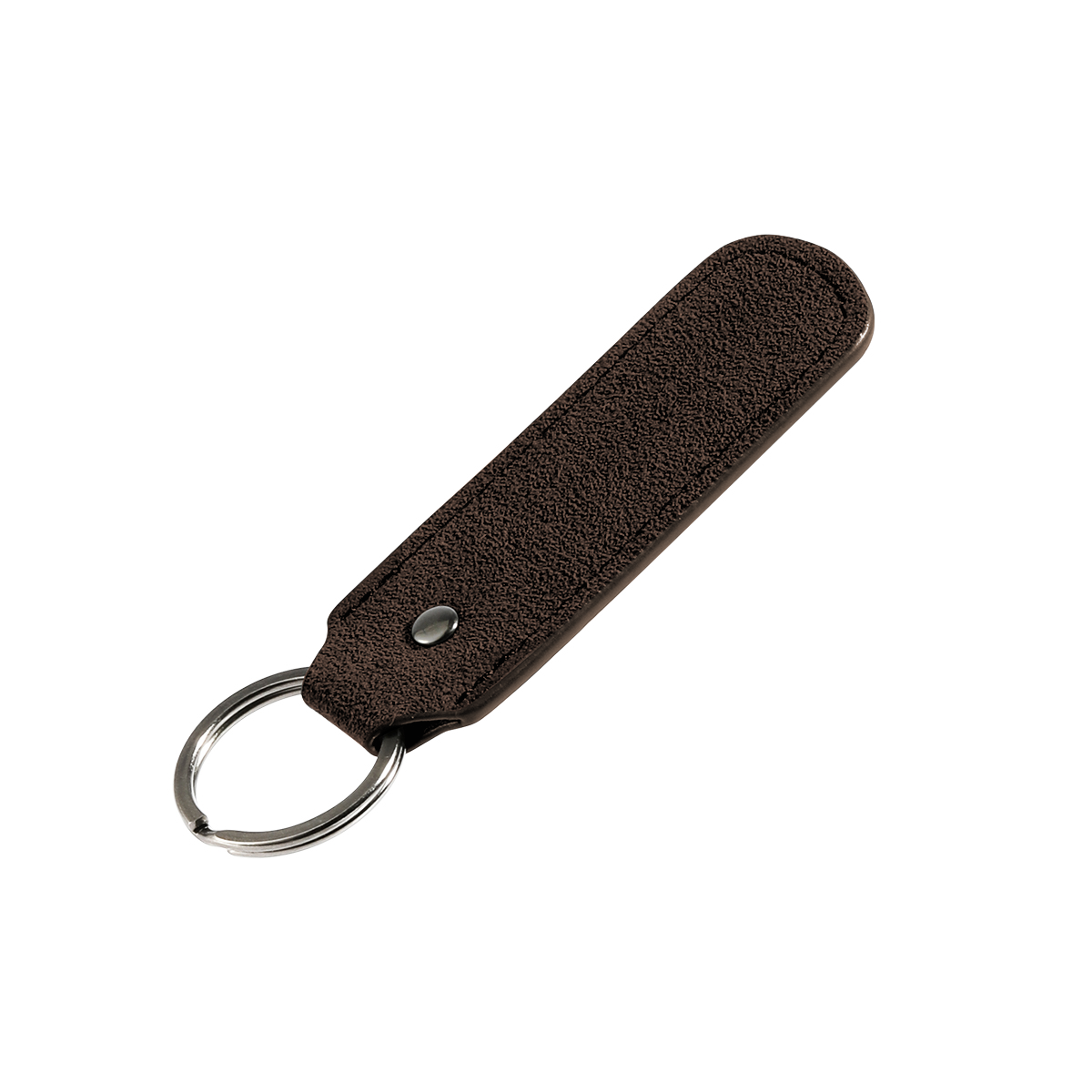 Alcantara Keychain - Chocolate Brown