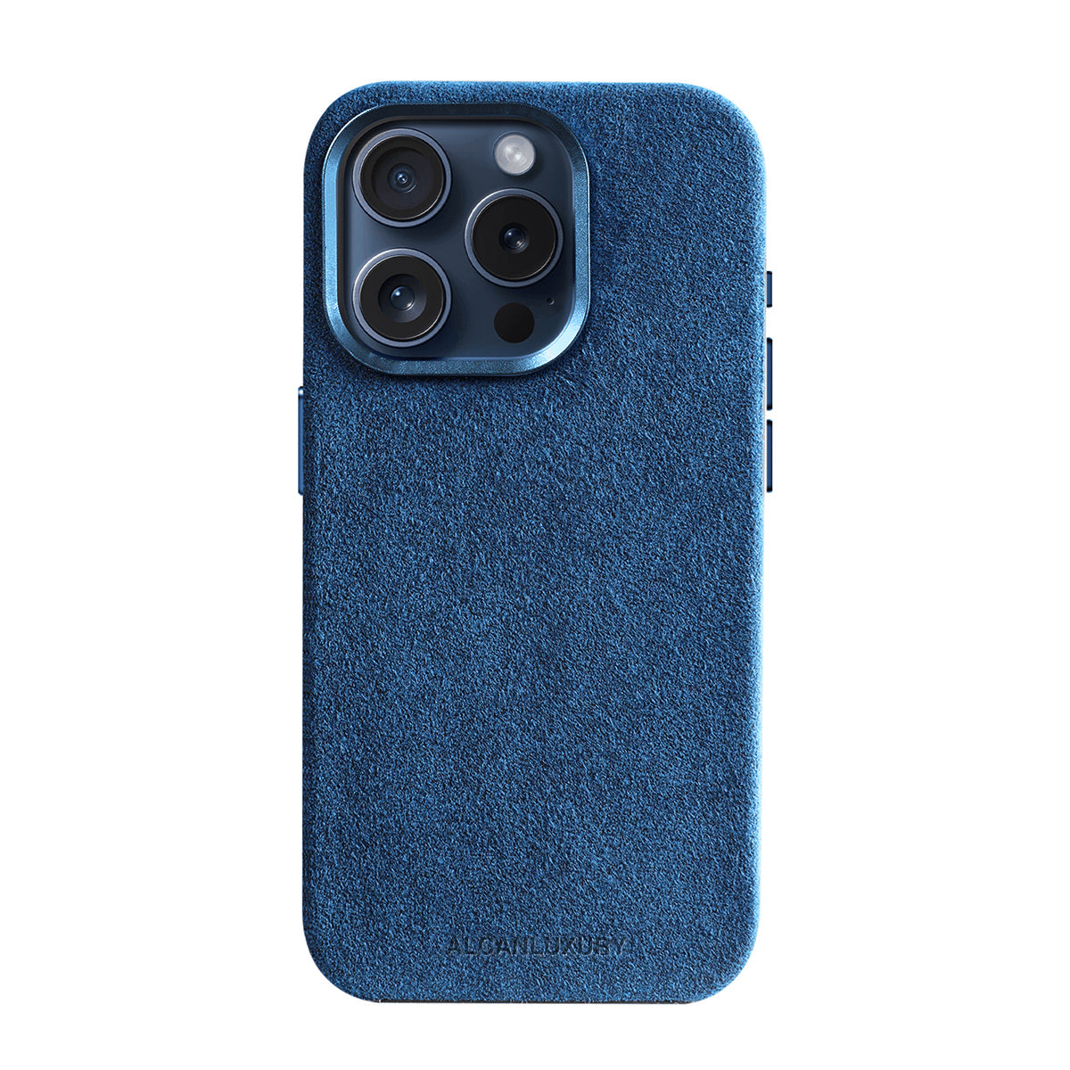 iPhone 15 Pro - Alcantara Case - Ocean Blue