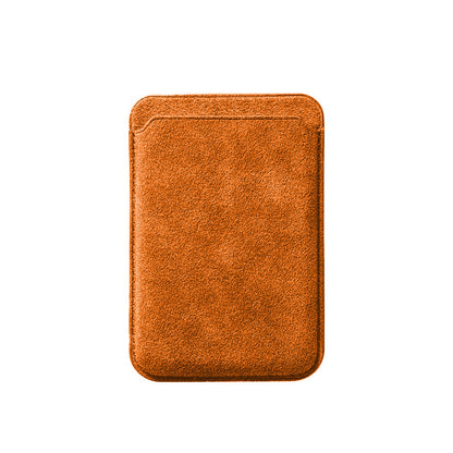 Alcantara MagSafe Wallet - Orange