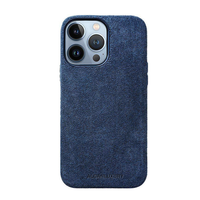 iPhone 13 Pro - Alcantara Case - Ocean Blue