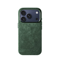 iPhone 17 Pro - Alcantara Case - Midnight Green