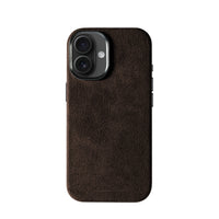 iPhone 17 - Alcantara Case - Chocolate Brown