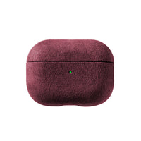 AirPods Pro (2nd Generation) Alcantara Case - Wine Red