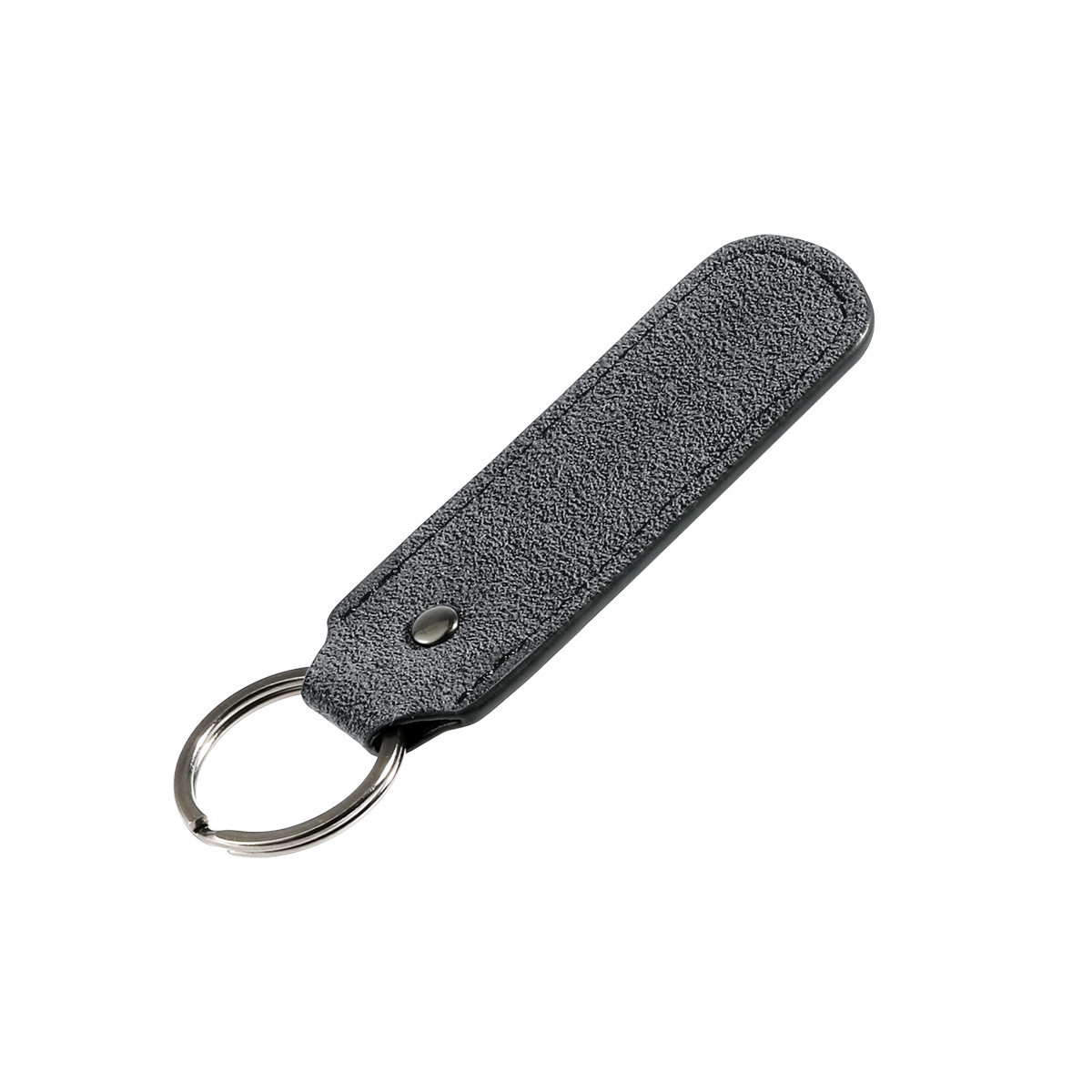 Alcantara Keychain - Nardo Grey