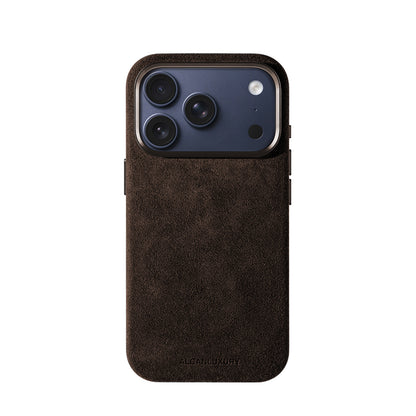 iPhone 17 Pro Max - Alcantara Case - Chocolate Brown