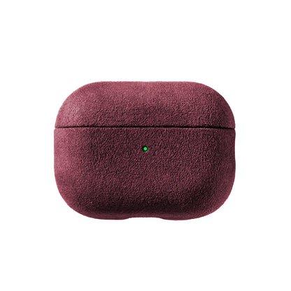 AirPods Pro (3rd Generation) Alcantara Case - Wine Red