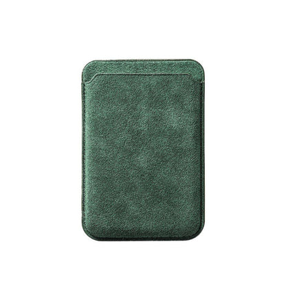 Alcantara MagSafe Wallet - Midnight Green