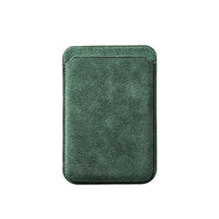 Alcantara MagSafe Wallet - Midnight Green