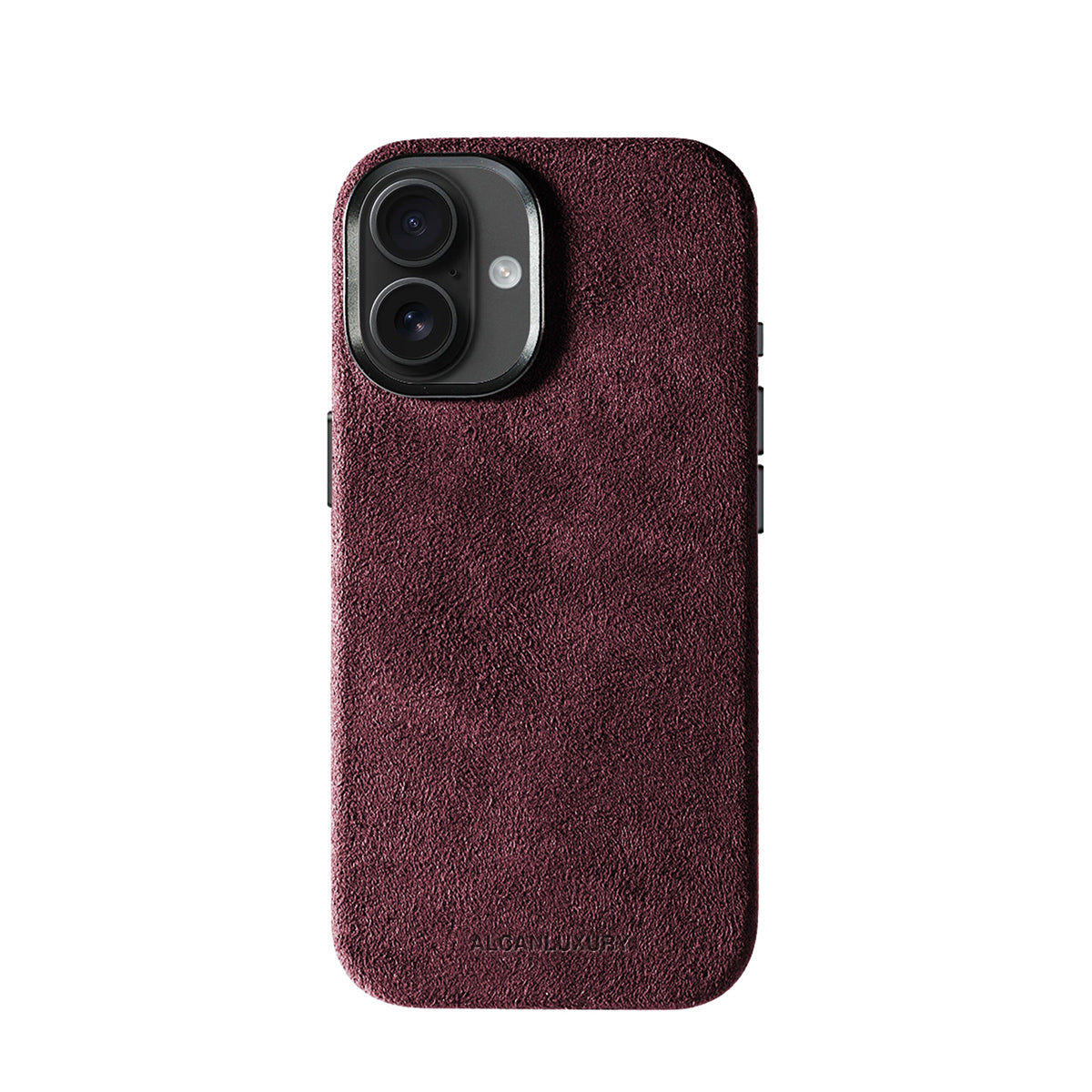 iPhone 17 - Alcantara Case - Wine Red