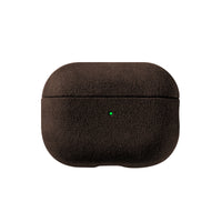 AirPods Pro (3rd Generation) Alcantara Case - Chocolate Brown