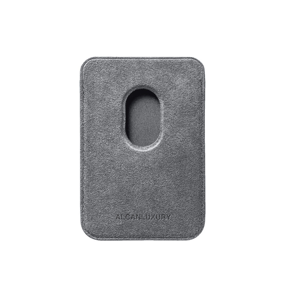 Alcantara MagSafe Wallet - Nardo Grey