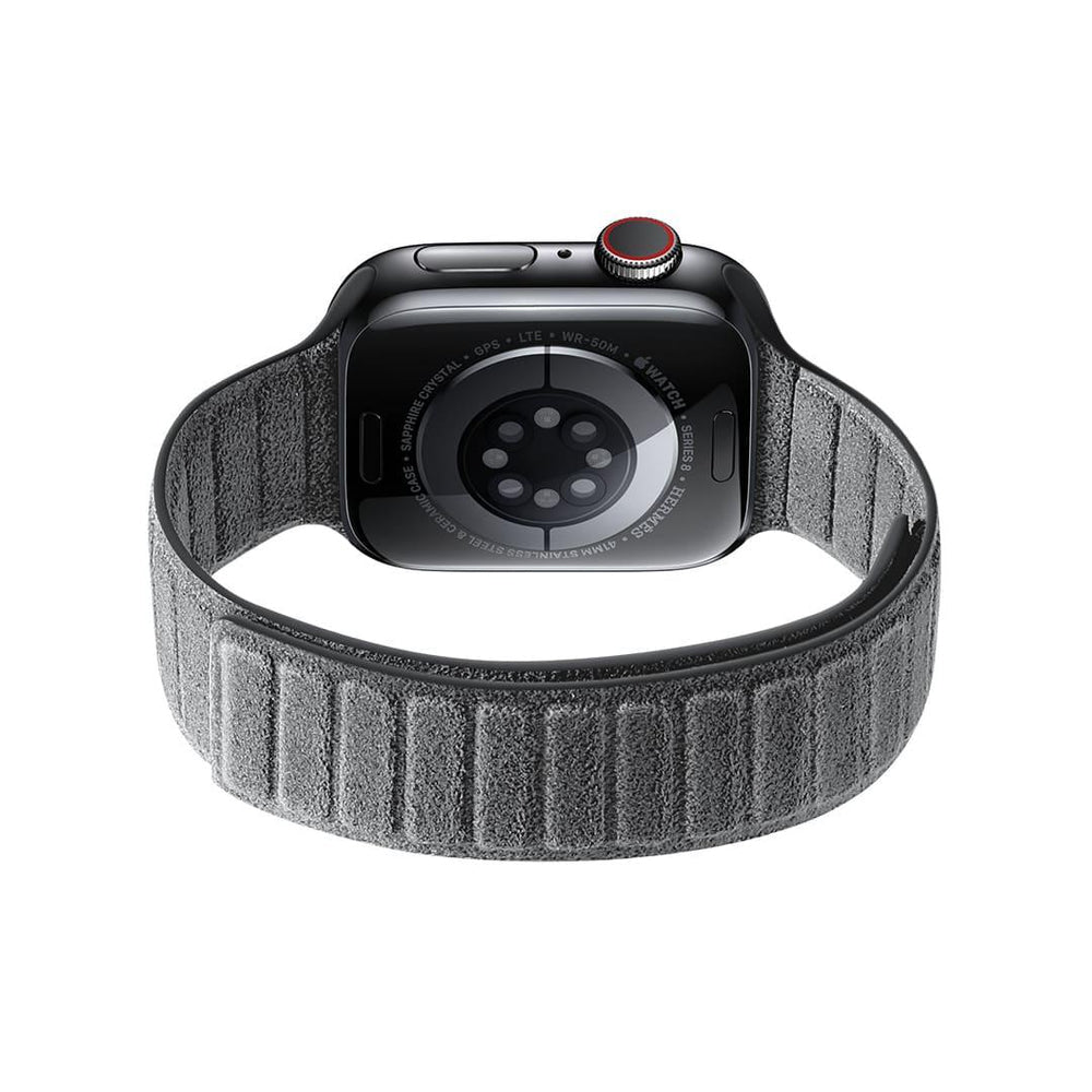 Alcantara Apple Watch Band - Nardo Grey - 38/40/41/42mm