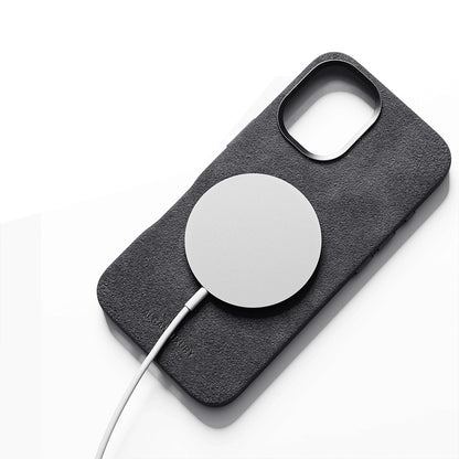 iPhone 16 - Alcantara Case - Space Grey