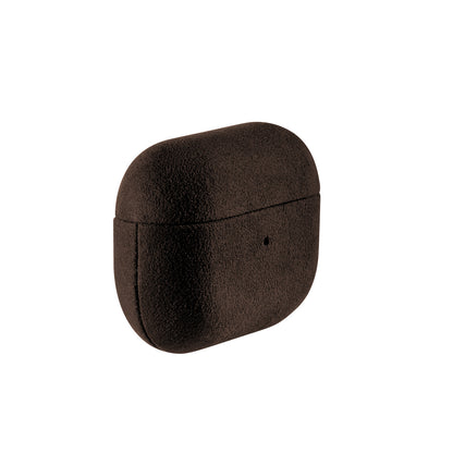 AirPods Pro (3rd Generation) Alcantara Case - Chocolate Brown