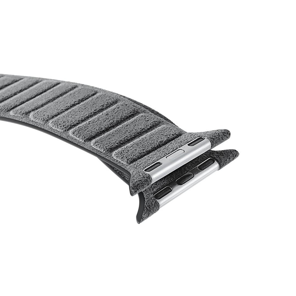 Alcantara Apple Watch Band - Nardo Grey - 38/40/41/42mm