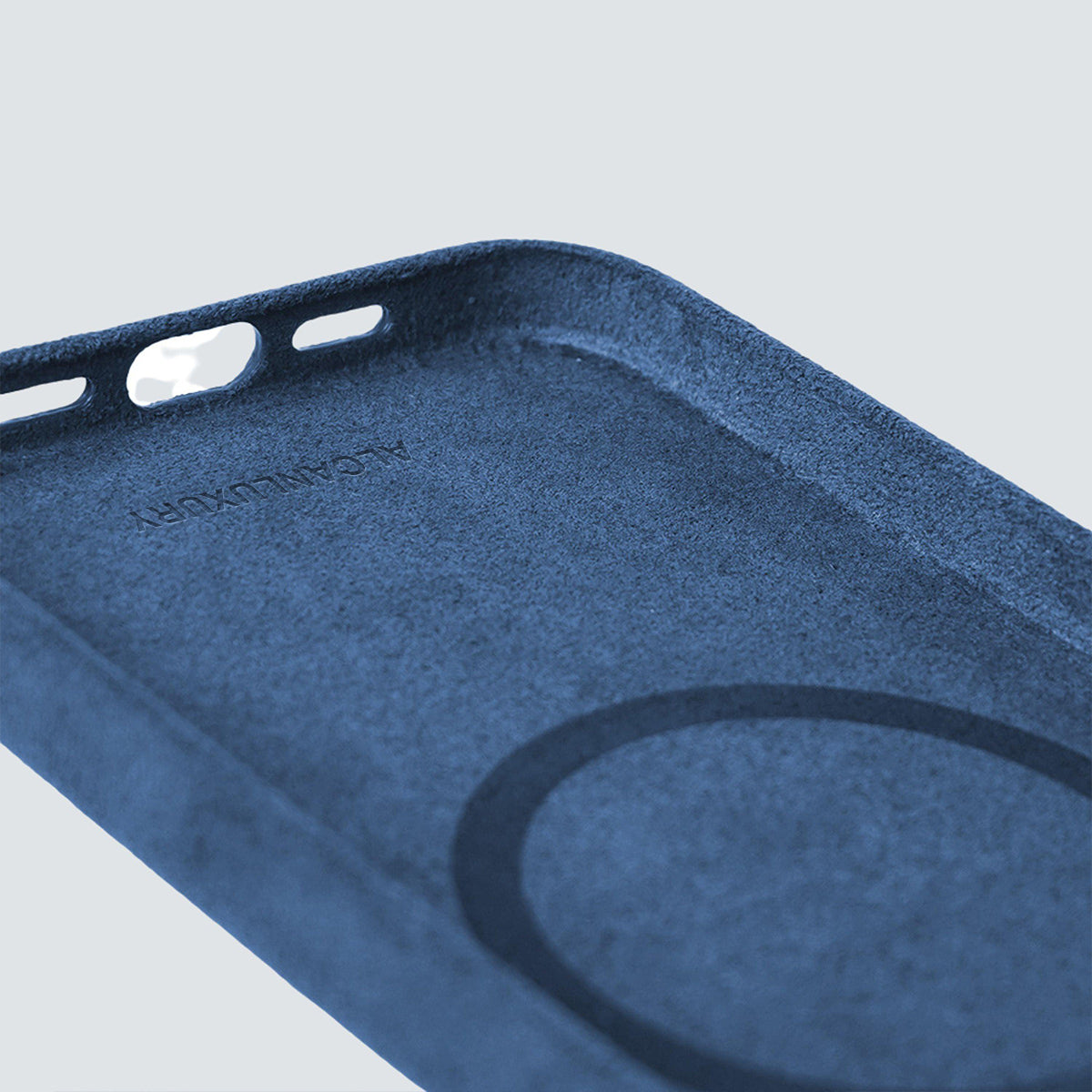 iPhone 13 Pro - Alcantara Case - Ocean Blue