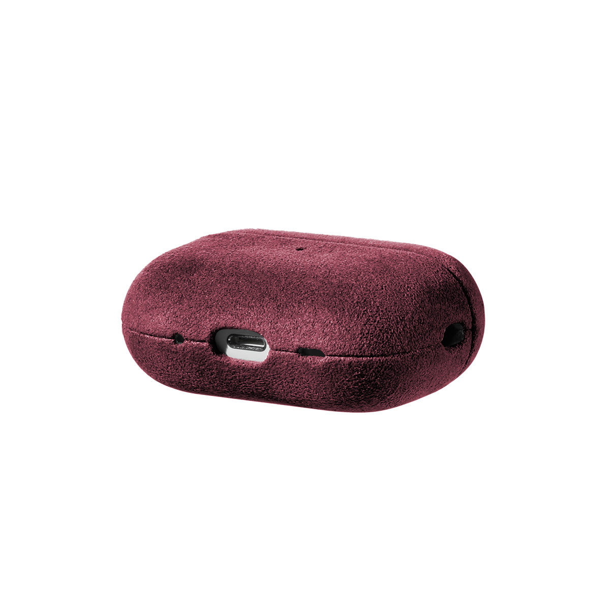 AirPods Pro (2nd Generation) Alcantara Case - Wine Red