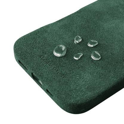 iPhone 16 - Alcantara Case - Midnight Green