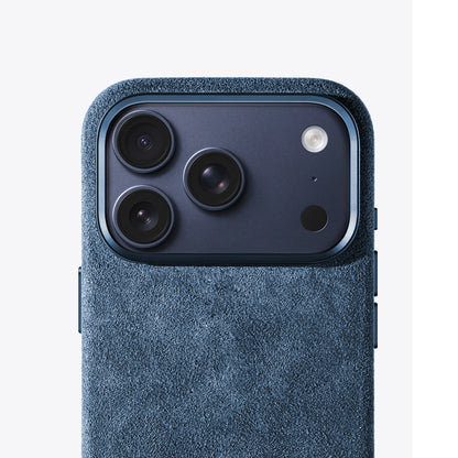 iPhone 17 Pro - Alcantara Case - Ocean Blue