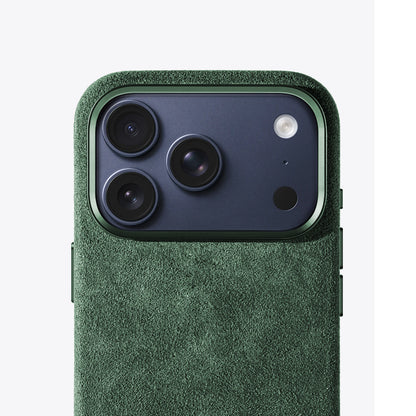 iPhone 17 Pro Max - Alcantara Case - Midnight Green