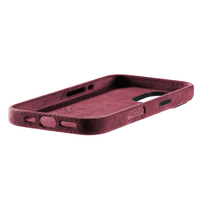 iPhone 16 Pro Max - Alcantara Case - Wine Red