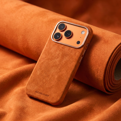 iPhone 17 Pro Max - Alcantara Case - Orange