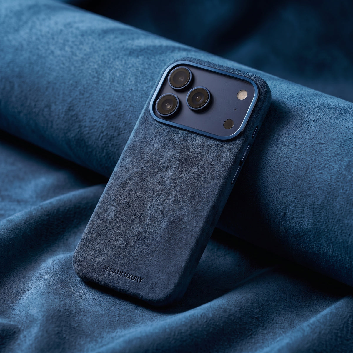 iPhone 17 Pro - Alcantara Case - Ocean Blue