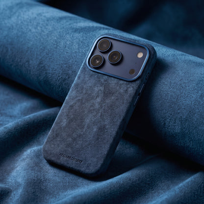 iPhone 17 Pro - Alcantara Case - Ocean Blue